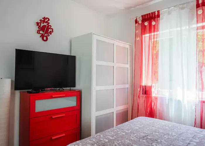 Violet Red Yellow Apartment