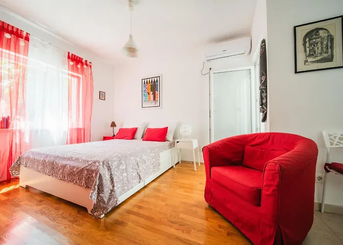 Violet Red Yellow Apartment